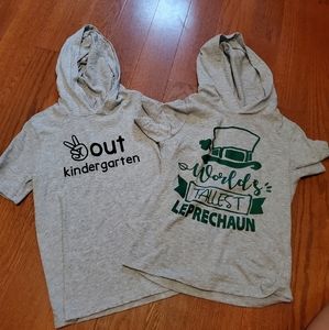 Boys Hooded T shirts